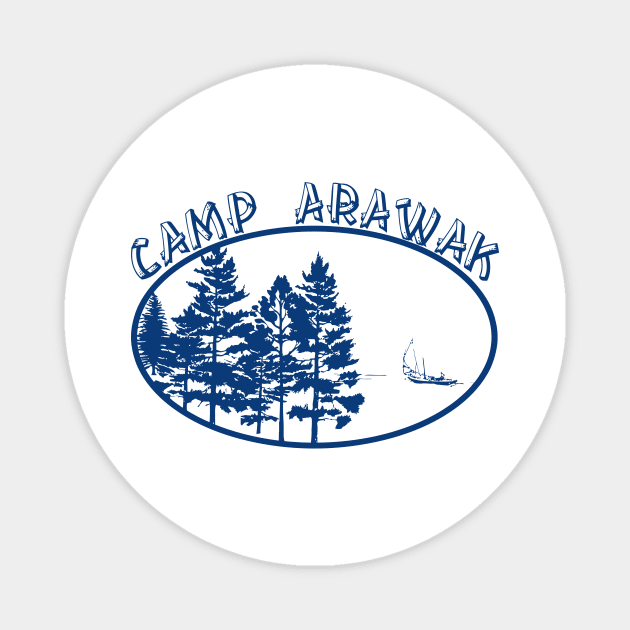 Camp Arawak Magnet by Virhayune